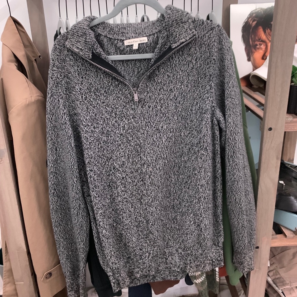 Calvin Klein Jeans Quarter Zip Pullover